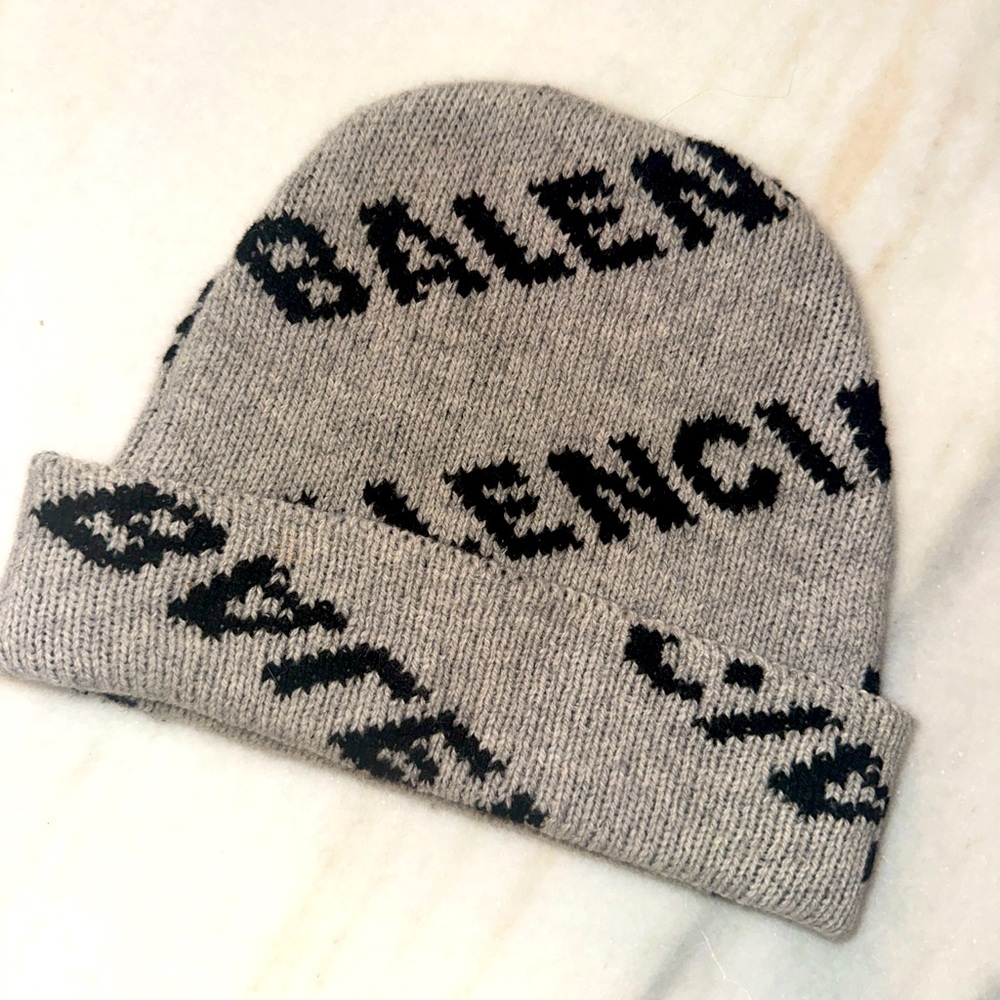Authentic Balenciaga Beanie hat